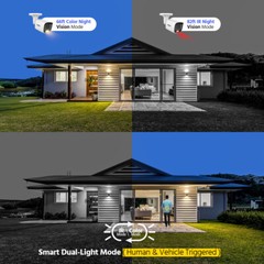 ANNKE 16CH H.265+ 5MP Lite 5in1 DVR 1080P CCTV Security Camera System Outdoor AI