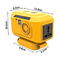 Rechargeable For Dewalt 20V 18V Lithium Battery Inverter Generator DC 20V Portab