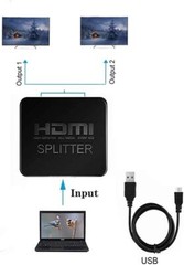 HDMI Splitter 1 In 2 Out 4K HDMI Splitter 1 To 2 Amplifier For Full HD 1080P 3D