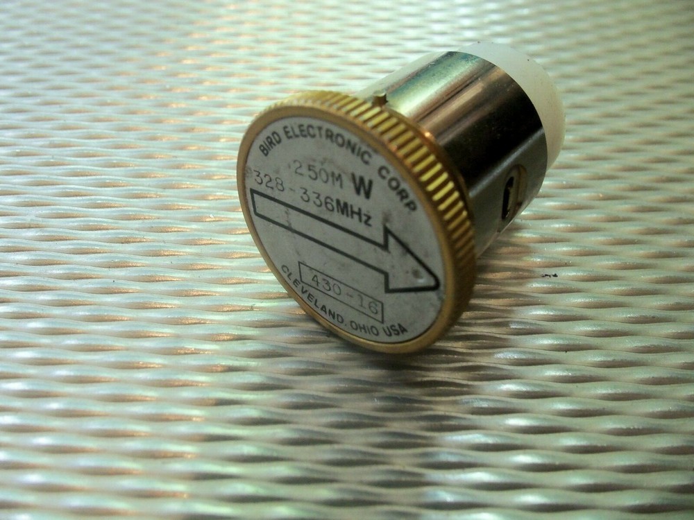 Bird 43 Thruline WattMeter Element 430-16 250MW 328-336MHz