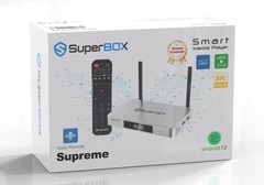 New & Sealed SuperBox Supreme 2025 – 8K UHD – Authorized Distributor Affiliated