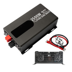 2000W 3000W 4000W Pure Sine Wave Power Inverter 12V 24V DC to 110V 120V AC