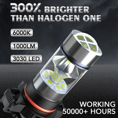 For GMC Yukon 2007 2008-2014 – 4X 6000K LED Headlight Hi/Lo Beam Fog Light Bulbs