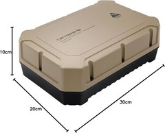 Pioneer Carrozzeria TS-WX400AS Adventure Series Powered Subwoofer, 24cm x 14cm