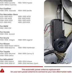 RED WOLF Car Fully Automatic Power Antenna Kit, Replacement for Pre-2000 Chevy C