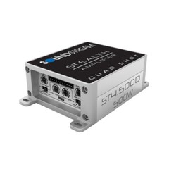 SOUNDSTREAM ST4.500D MOTORCYCLE 4 CHANNEL 500W SPEAKER COMPACT SMALL AMPLIFIER