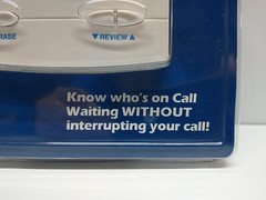 Caller ID/Call Waiting Bell Sonecor Box (BE-50CWL) New Sealed In Box