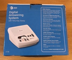 AT&T 1739 Digital Answering Machine System Brand New Sealed