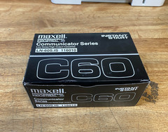 Maxell C60 Professional Industrial Cassette Tapes – Set of 10 – NEW