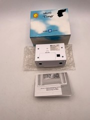 X-10 MT13A Mini-Timer Control Center White Digital Wall Mounted NEED BATTERY