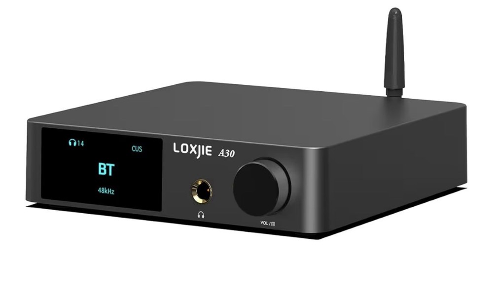 LOXJIE A30 Bluetooth DAC Decoder Headphone Amplifier 80Wx2 Hifi Power Amplifier