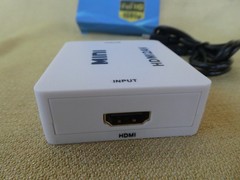 HDMI2AV Mini Converter HDMI To AV Adapter HDMI to RCA 1080P HD Video Audio NEW