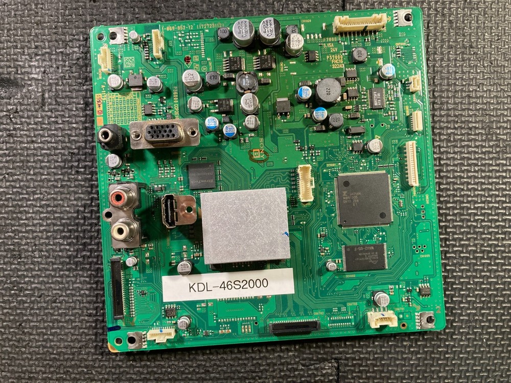 🖥️ Sony® OEM Genuine Main Board P/N: A1192416J 1-869-852-12 For TV: KDL-46S2000