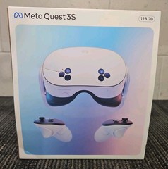 Meta P97 Quest 3S 128G Standalone All-in-One VR Headset with Controllers – White