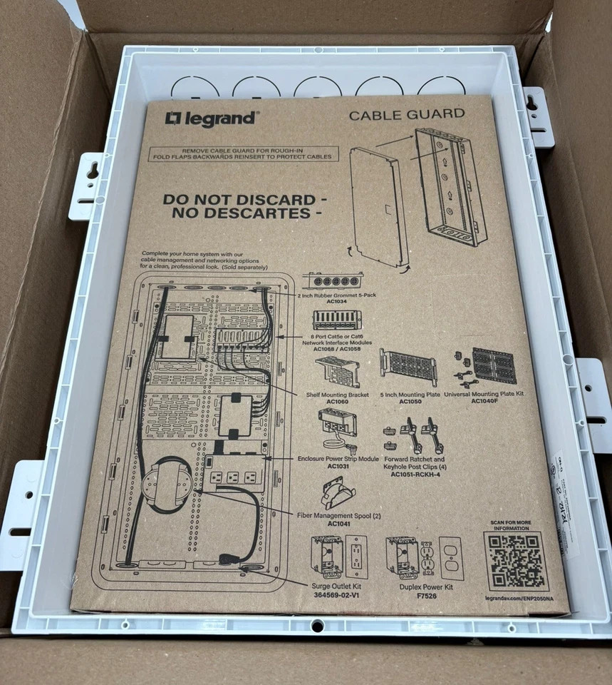New 1-Pack Legrand On-Q ENP2080-NA Plastic 20″ Enclosure Free US Shipping