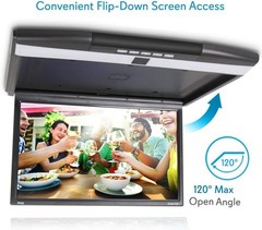 Pyle Car Overhead Monitor Screen Display – 17.3″ LCD w/ 1080p Support