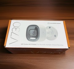 New Alarm.com ADC-V730 4MP Outdoor WIFI Spotlight Security Camera – White