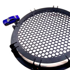 Heavy duty high excursion Subwoofer Grill 1pc 15 inch raised speaker grill