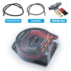 4 Gauge 2300W Car Audio Amp Install Kit RCA Wire Subwoofer Wiring CCA