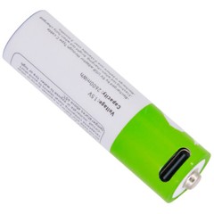 Lot USB AA AAA 9V C D Lithium ion Rechargeable Battery 1.5V Fast Charge Type C