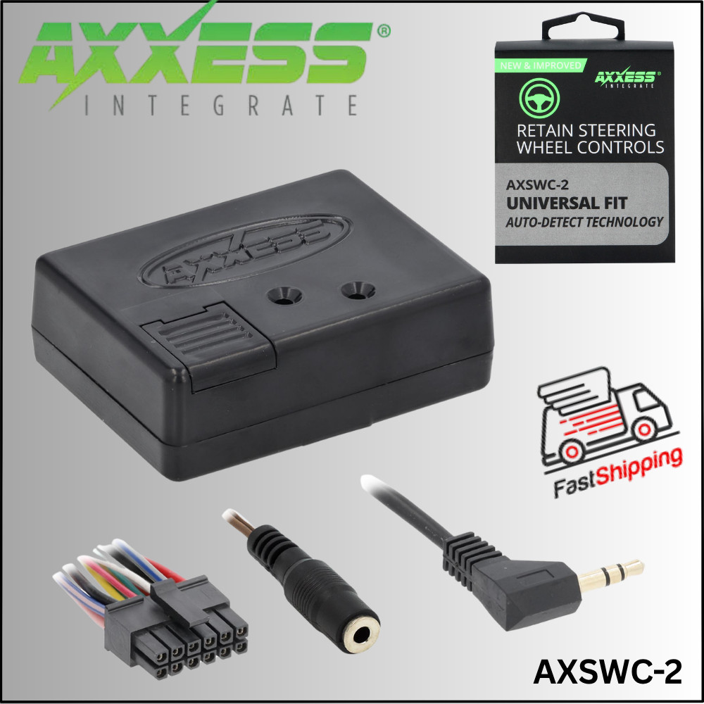 AXXESS AXSWC-2 / UNIVERSAL STEERING WHEEL CONTROL INTERFACE RETENTION *NEW* SWC