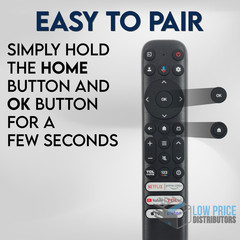 Genuine TCL RC813A Voice Remote for Google TV Q6 Q7 QM8 Series Smart TV OEM
