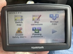 TomTom XL 4ET03 GPS Navigation System 4.5″ with Car Cord-Tested & Works.