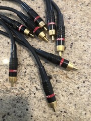 Linn Analogue Interconnect RCA 4 Ft. Audio Cable Pair (2) Cable Set -4 Available