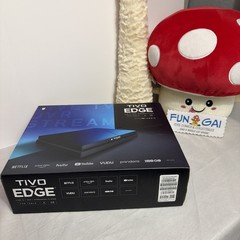 TiVo Edge Live TV / DVR / Streaming Player for Cable, 6 Tuners, 2TB Storage-READ
