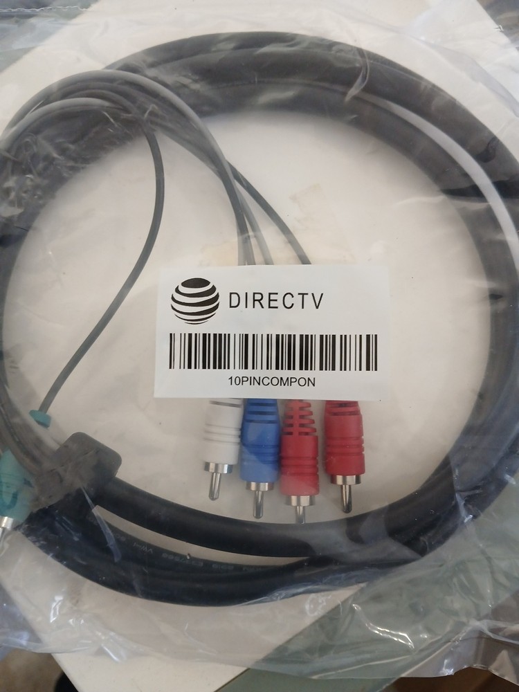 LOT of 90 DIRECTV 10 PIN COMPONENT CABLE H25 HR54 client 10PINCOMPON AUDIO/VIDEO