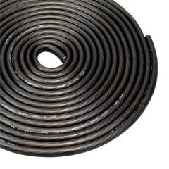 5ft 4 GA Gauge AWG Car Amplifier Battery Power Cable Ground Wire CCA Frost Black