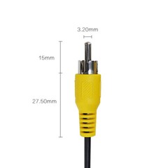 1M RCA Male to Female Plug Jack Audio Video Extension Cable Digital Cord New