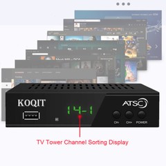 HDMI OTA Free tv cable box Atsc Tuner HD digital converter box Recorder Receiver