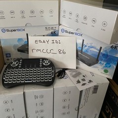 New 2026 SuperBOX S7 Pro & QWERTY Keyboard – 6K UHD Android Streaming Hub – 18+