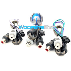 PLUGS HARNESSES INPUT OUTPUT SPEAKER M5-1500X5 ROCKFORD FOSGATE