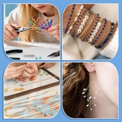 10 Rolls Colorful Copper Craft Wire 0.3mm Flexible Jewelry Making for DIY Craft