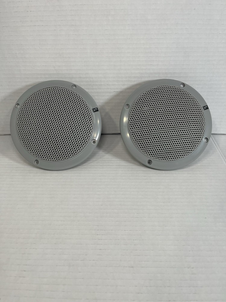 Brand New Poly Planar Marine Waterproof Coaxial Speaker Set 40 Watt 6 Inches