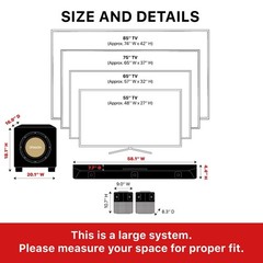 Nakamichi Dragon 11.1.6 with Single 12″ Subwoofer, Dolby Atmos and DTS:X Pro