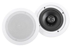 Pair Rockville HC655-16 6.5″ 500 Watt In-Ceiling Home Theater Speakers 16 Ohm