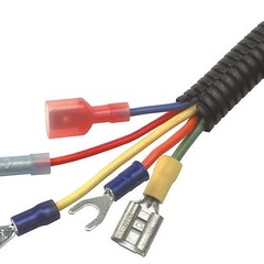 1/8″ 1/4″ 3/8″ 1/2″ 5/8″ 3/4″ 1″) 1 – 100 FT Split Wire Loom Conduit Tubing LOT