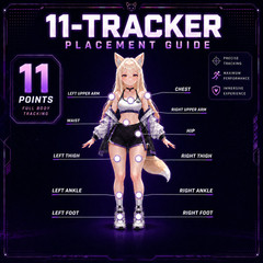 Slimevr Best Full Body Tracking FBT VRCHAT VR 11 Trackers BNO085 ULTIMATE Vive