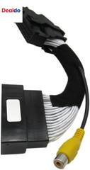 54PIN Aftermarket Rearview Backup Camera Video Harness Adapter Compatible for Fo