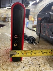 Wolverine MVP 9000 80GB Multimedia Player Digital Audio Photo Video Storage Red
