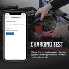 LAUNCH BST360 Car Battery Tester Clip Diagnostic Work For X431 V/V+/PRO3S+/IOS*