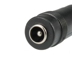 x3 Copper DC Power Connector 5.5mmx2.1mm Female to 6.3mmx3.0mm Male Adapter (B)