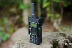 Baofeng UV-5R / BF-F9 – Olive Drab Exoskeleton Cage – Textured Finish