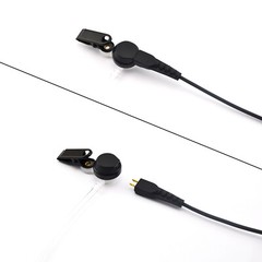 5x Acoustic 3.5mm Listen-Only Earpiece for Remote Shoulder Speaker Microphones