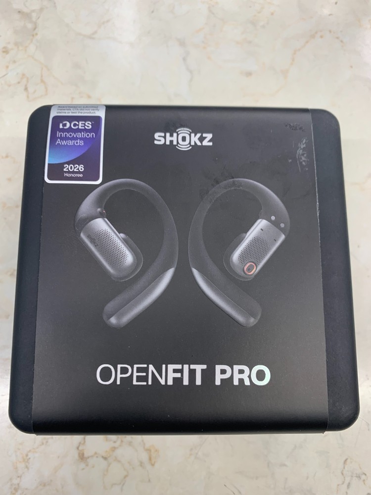 Shokz OpenFit Pro Open-Ear True Wireless Earbuds – SEALED Brand New