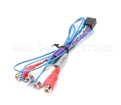 ALPINE KTP445U KTP-445U FRONT & REAR REMOTE ON RCA CABLE *SHIPS TODAY*