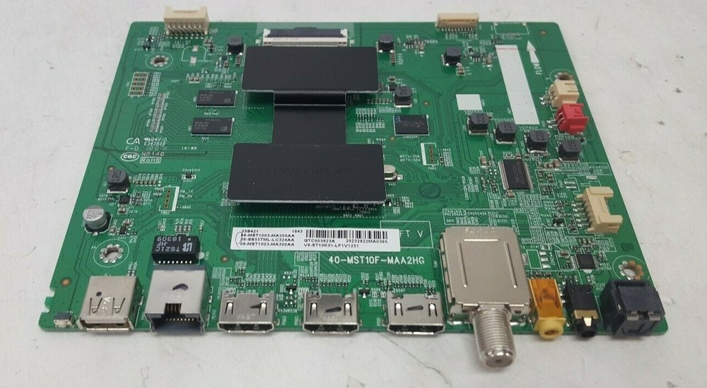 Used TCL 55S421 TV Main Board – 40-MST10F-MAA2HG | V8-ST10K01-LF1V1251 Part